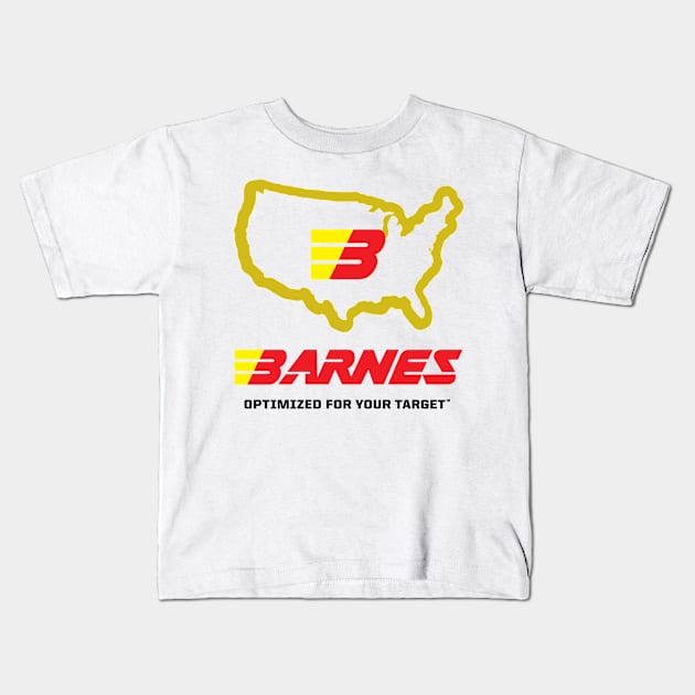 BARNESS USA Kids T-Shirt by kanggogaweyo